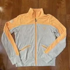 PUMA オレンジ グレー ジャケット L
