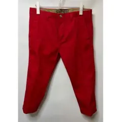 リーバイス STA-PREST スタプレスト クロップドパンツ レッド W34のサムネイル
