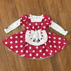 美品　ミニーマウス × しまむら Littc ワンピース