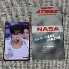 ATEEZ HIGHER TIMEPIECE NASA トレカ サン - メルカリ