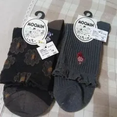 MOOMIN レディース ソックス 2足セット 23-25cmのサムネイル