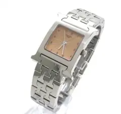 HH1.210 HERMES エルメス 時計 Hウォッチ ピンク☆ 상태매우좋음 ☆