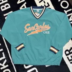 San Carlos CALIF. ナイロンジャケット Vネック