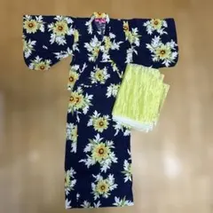 Bee des Bee 浴衣ドレス 110cm ひまわり柄のサムネイル
