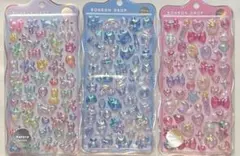 ボンボンドロップ 3点セット 宝石 そらねこ バルーン シール