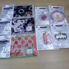 ワンピース　一番くじ　ハーフジャガードタオル　ラバーアソート