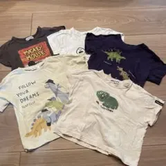 Tシャツ　5枚セット　90センチ