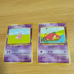 旧裏ヤドン 2種セット ぼーっとする ひなたぼっこ