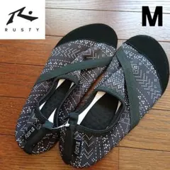 M RUSTY ラスティ アクアシューズ マリンシューズ 水陸両用 内履き