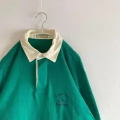 90s~ ヴィンテージ レトロ 古着 長袖ポロシャツ ラガーシャツ プルオーバーのサムネイル