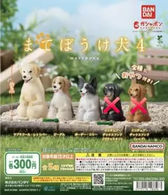 まてぼうけ犬4 ガシャポン 3種セット