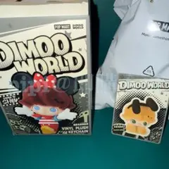 【プルート】POPMART DIMOO DISNEY ぬいぐるみキーチェーン