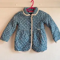 キルティングコート ジャケット 120cm 小花柄