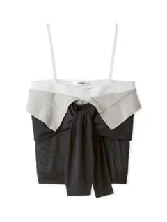 【新品】SNIDEL スナイデル ツイストニットビスチェ