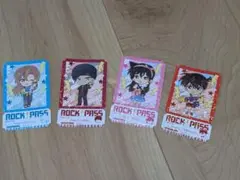 名探偵コナン ROCK PASS ステッカー 4種セット