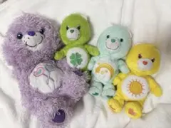 ケアベアぬいぐるみ4点セット