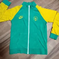 ✙【NIKE】パイル生地 風車刺繍ロゴ トラックジャケット ビンテージ激レア！