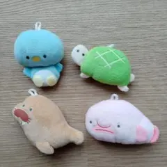 *海の生き物マスコット*ぬいぐるみセット*キーホルダー*