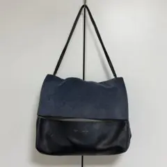 Yohji Yamamoto レザートートバッグ ホースハイド バイカラー - メルカリ