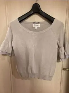 ジルスチュアート　ニット　グレー　フリー