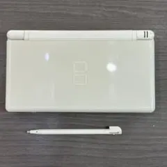 ニンテンドーDS Lite クリスタルホワイト 動作良好 充電器付 ※液晶黄ばみ