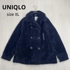 ◆ UNIQLO ユニクロ ボアフリース Pコート アウター XL