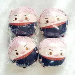 呪術廻戦 虎杖 ふわコロりん5 4点セット