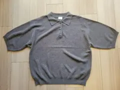 最終値下げ!! 未使用☆URBAN RESEARCH グレーニットポロシャツ