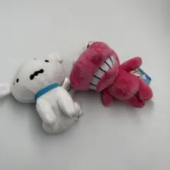 クレヨンしんちゃん シロ＆ワニ山さんコラボ BIGぬいぐるみ - メルカリ