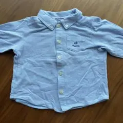 familiar ブルーシャツ80cm