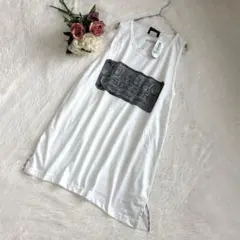 新品✨タグ付✨アンブロ（L）白タンクトップ ロゴ 90s ビンテージ サッカーのサムネイル