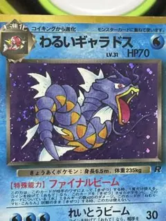 わるいギャラドス 1ED 004/020 ポケモンカード - メルカリ