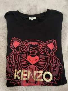 KENZO トラプリント Tシャツ ブラック