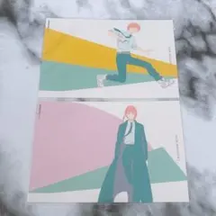 チェンソーマン　ポストカード　デンジ　マキマ　2点