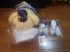 タイトーくじ 侍ジャパン サンリオ A賞ポムポムプリン、D賞ポチャッコ クロミ