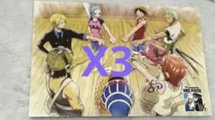 麦わらストア特典 アニメ25周年記念ポストカード