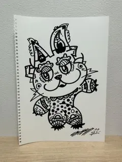 絶版希少】しろねこくろねこ きくちちき きくちちきさんのデビュー作 