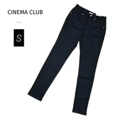 新品 CINEMA CLUB デニムパンツ スキニー ネイビー S 美脚