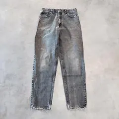 リーバイス550 W33 ブラックデニム 黒 古着 カナダ製 00s Y2K