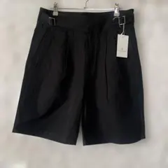 新品　UNITED ARROWS グルカショーツ　ハーフパンツ　L ブラックのサムネイル