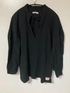 jaVa ブラック 長袖チュニック