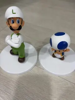 【スーパーマリオ】スーパーマリオ フィギュア セット（ルイージ ＆ キノピオ）