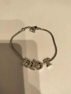 ■ChristianDior■ブレスレット　ロゴ　シルバーカラーのサムネイル