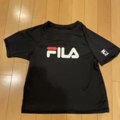 FILA ブラック ラッシュガード サイズ150