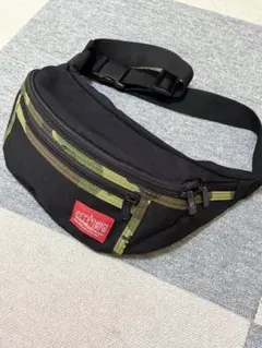 【美品】マンハッタンポーテージ ボディバッグ ブラック 迷彩