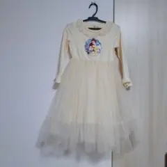 DISNEY　プリンセス　ベル　七分袖ワンピース サイズ120