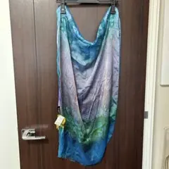 美品 春夏 エトロ ETRO ストール ダークブルー系マルチカラー - メルカリ