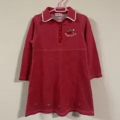 平成レトロ　メゾピアノ　ワンピース　さくらんぼ　120サイズ