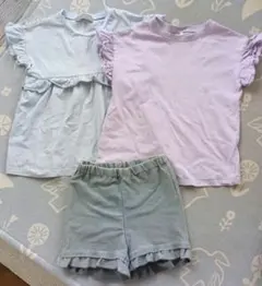 petit main ショートパンツ1点 他２点トップス130cm