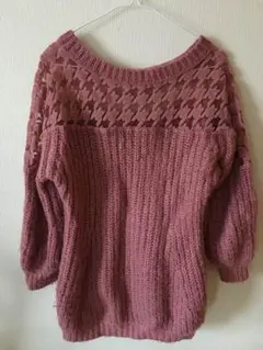 ニットワンピース